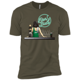 T-Shirts Military Green / X-Small Bar side Men's Premium T-Shirt