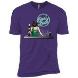 T-Shirts Purple Rush/ / X-Small Bar side Men's Premium T-Shirt