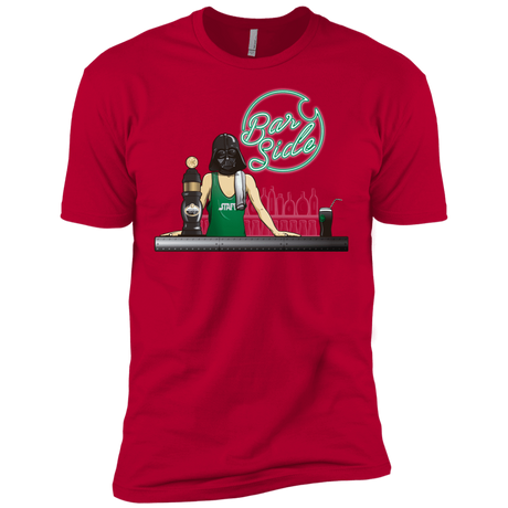 T-Shirts Red / X-Small Bar side Men's Premium T-Shirt