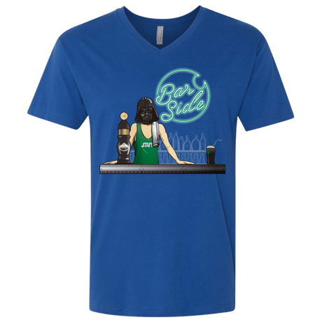 T-Shirts Royal / X-Small Bar side Men's Premium V-Neck
