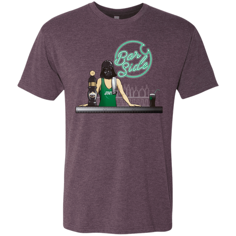 T-Shirts Vintage Purple / Small Bar side Men's Triblend T-Shirt