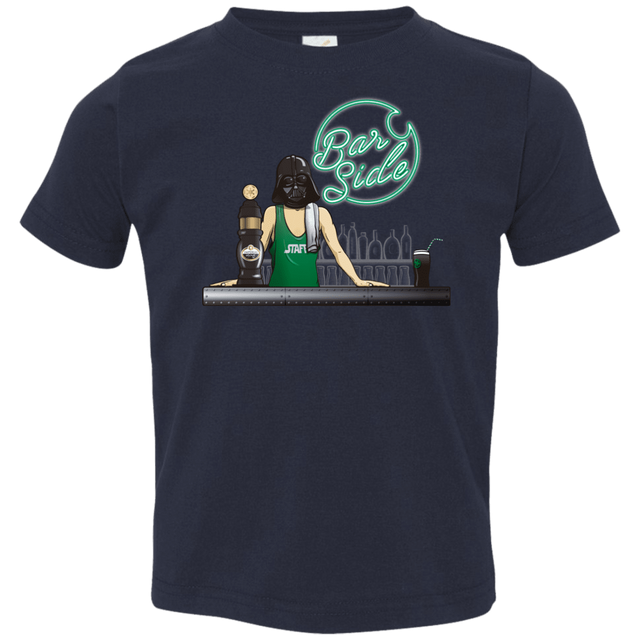 T-Shirts Navy / 2T Bar side Toddler Premium T-Shirt