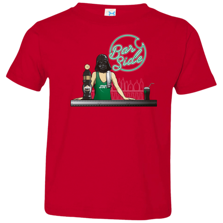 T-Shirts Red / 2T Bar side Toddler Premium T-Shirt