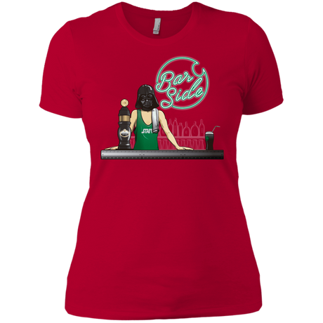 T-Shirts Red / X-Small Bar side Women's Premium T-Shirt