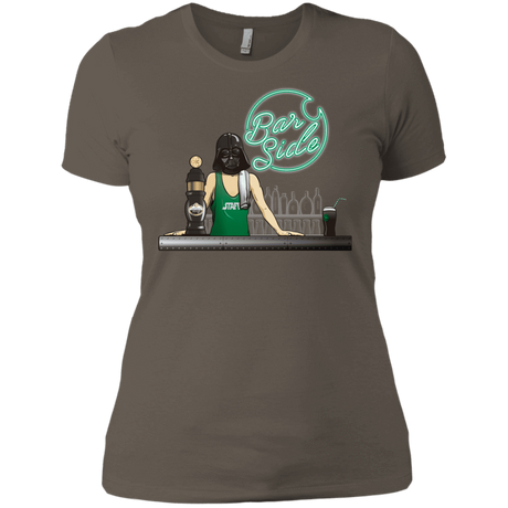T-Shirts Warm Grey / X-Small Bar side Women's Premium T-Shirt