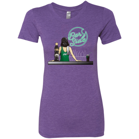 T-Shirts Purple Rush / Small Bar side Women's Triblend T-Shirt