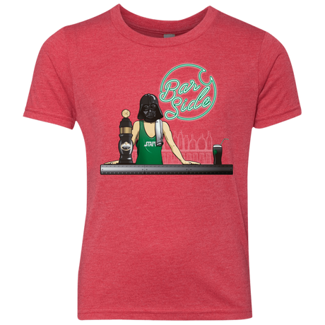 T-Shirts Vintage Red / YXS Bar side Youth Triblend T-Shirt