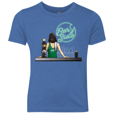 T-Shirts Vintage Royal / YXS Bar side Youth Triblend T-Shirt