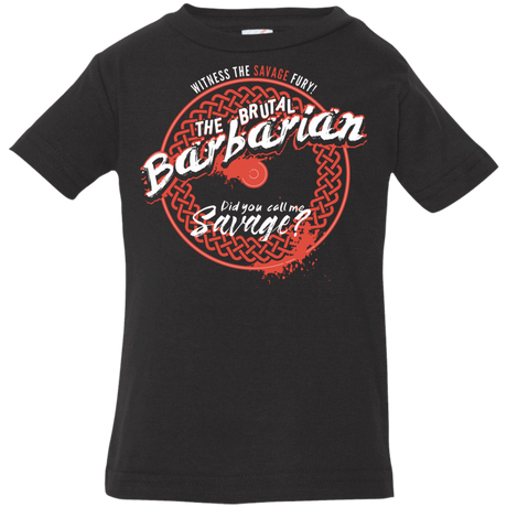 T-Shirts Black / 6 Months Barbarian Infant Premium T-Shirt