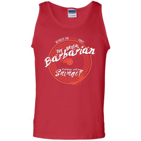 T-Shirts Red / S Barbarian Men's Tank Top