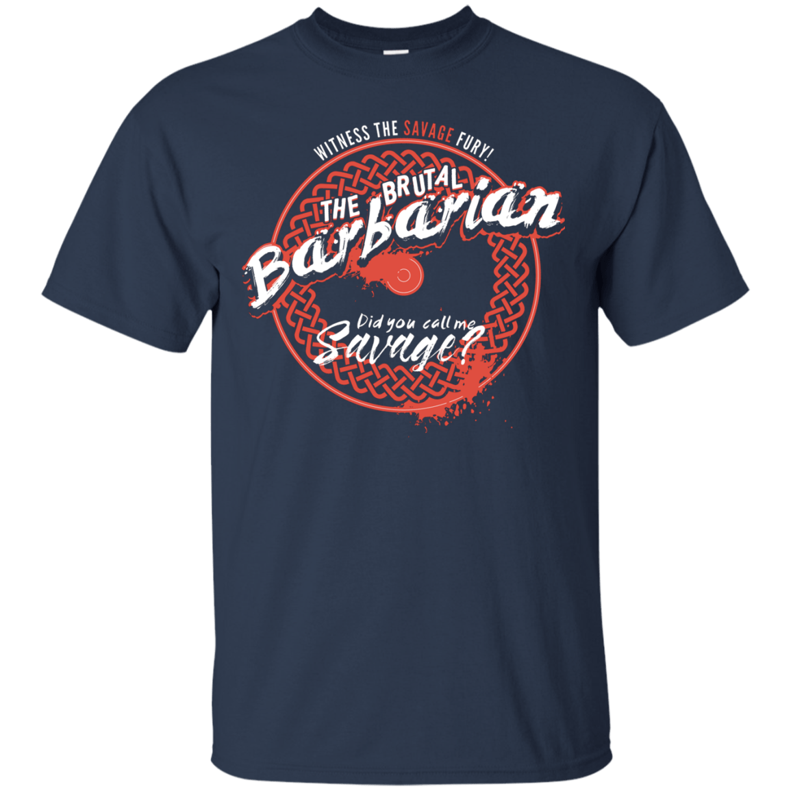 T-Shirts Navy / S Barbarian T-Shirt