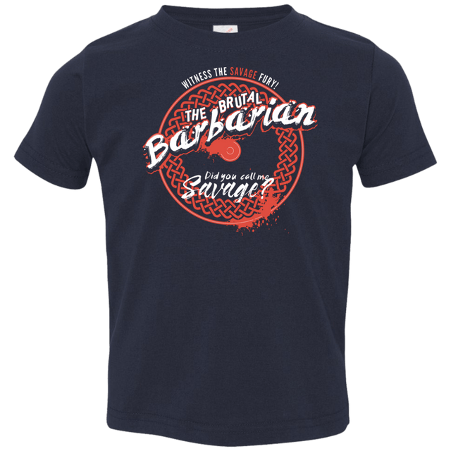 T-Shirts Navy / 2T Barbarian Toddler Premium T-Shirt