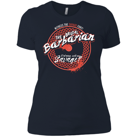 T-Shirts Midnight Navy / X-Small Barbarian Women's Premium T-Shirt