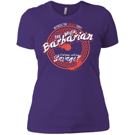 T-Shirts Purple Rush/ / X-Small Barbarian Women's Premium T-Shirt