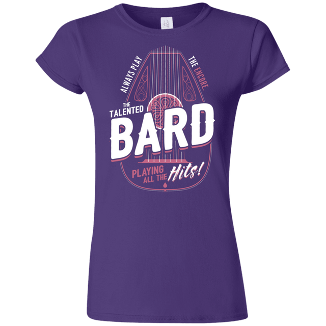 T-Shirts Purple / S Bard Junior Slimmer-Fit T-Shirt