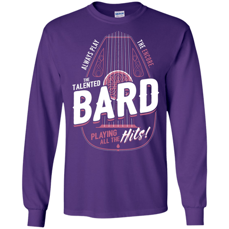 T-Shirts Purple / S Bard Men's Long Sleeve T-Shirt