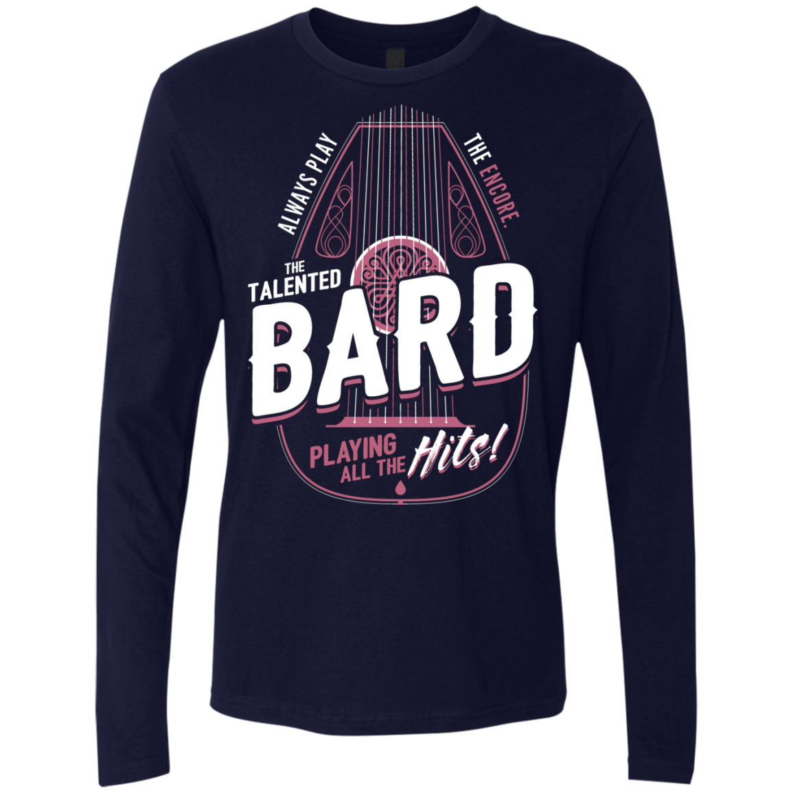 T-Shirts Midnight Navy / S Bard Men's Premium Long Sleeve