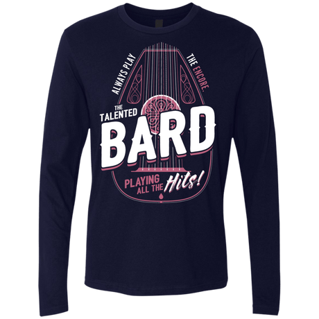 T-Shirts Midnight Navy / S Bard Men's Premium Long Sleeve