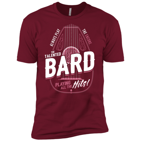 T-Shirts Cardinal / X-Small Bard Men's Premium T-Shirt