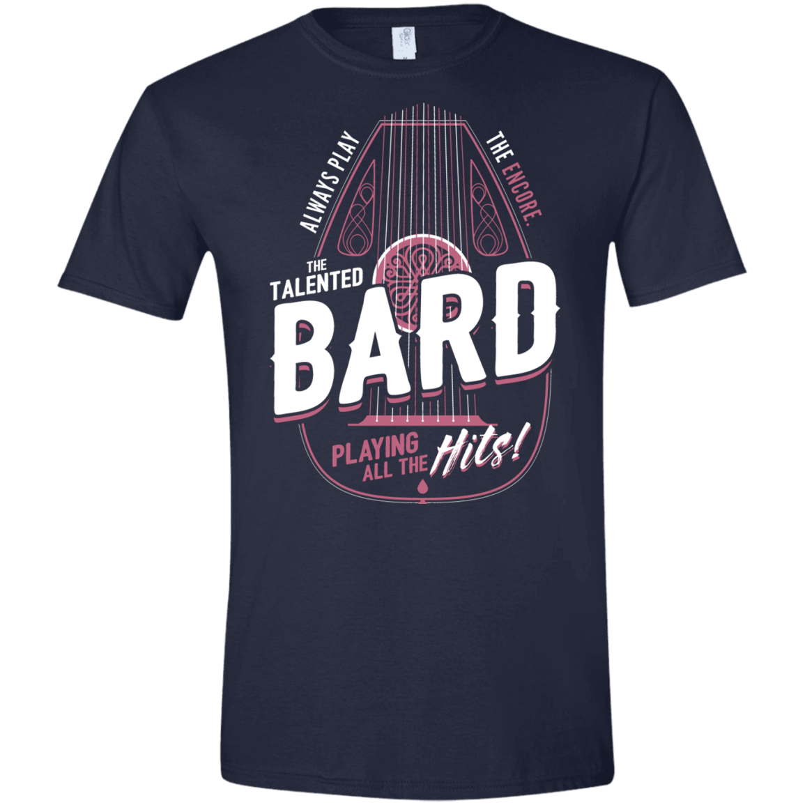 T-Shirts Navy / X-Small Bard Men's Semi-Fitted Softstyle