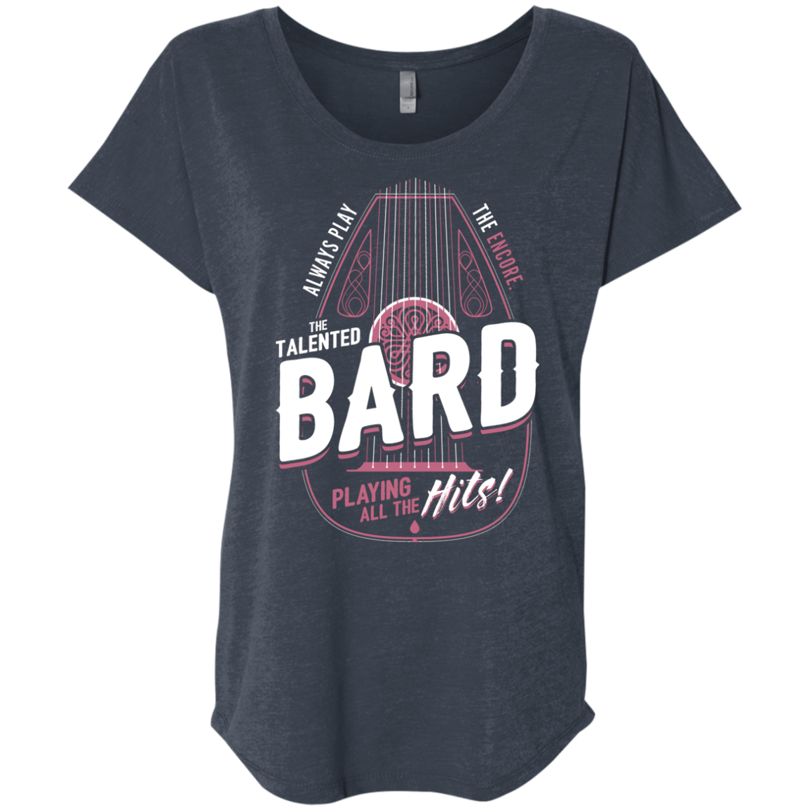 T-Shirts Vintage Navy / X-Small Bard Triblend Dolman Sleeve