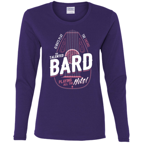 T-Shirts Purple / S Bard Women's Long Sleeve T-Shirt