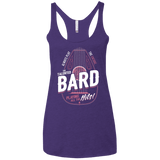 T-Shirts Purple Rush / X-Small Bard Women's Triblend Racerback Tank