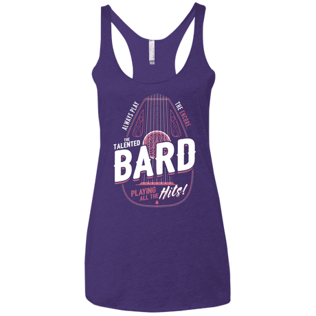 T-Shirts Purple Rush / X-Small Bard Women's Triblend Racerback Tank