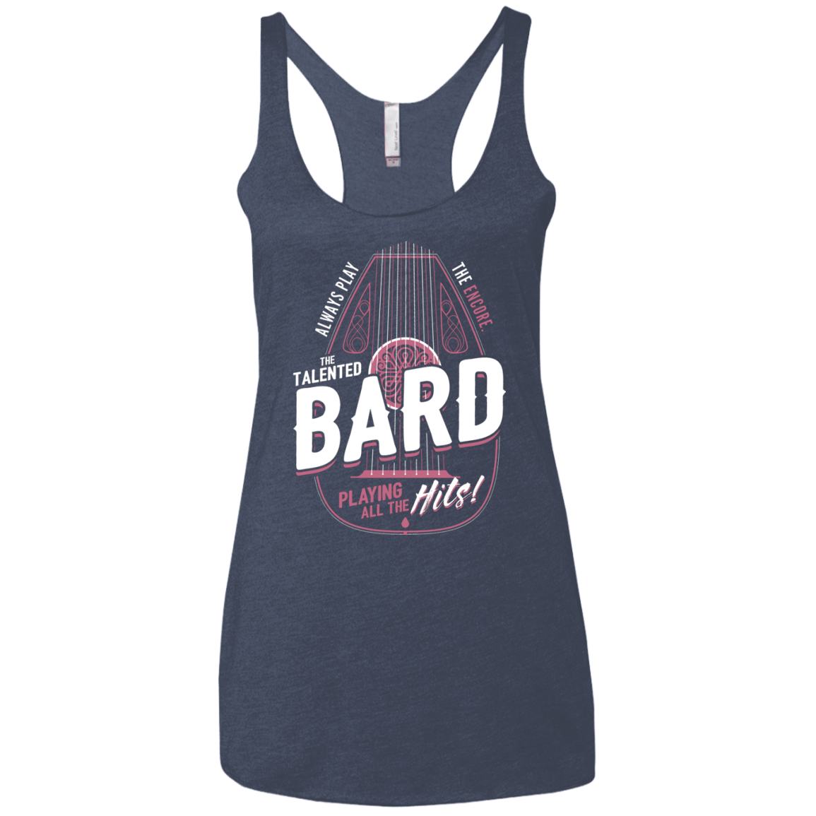 T-Shirts Vintage Navy / X-Small Bard Women's Triblend Racerback Tank