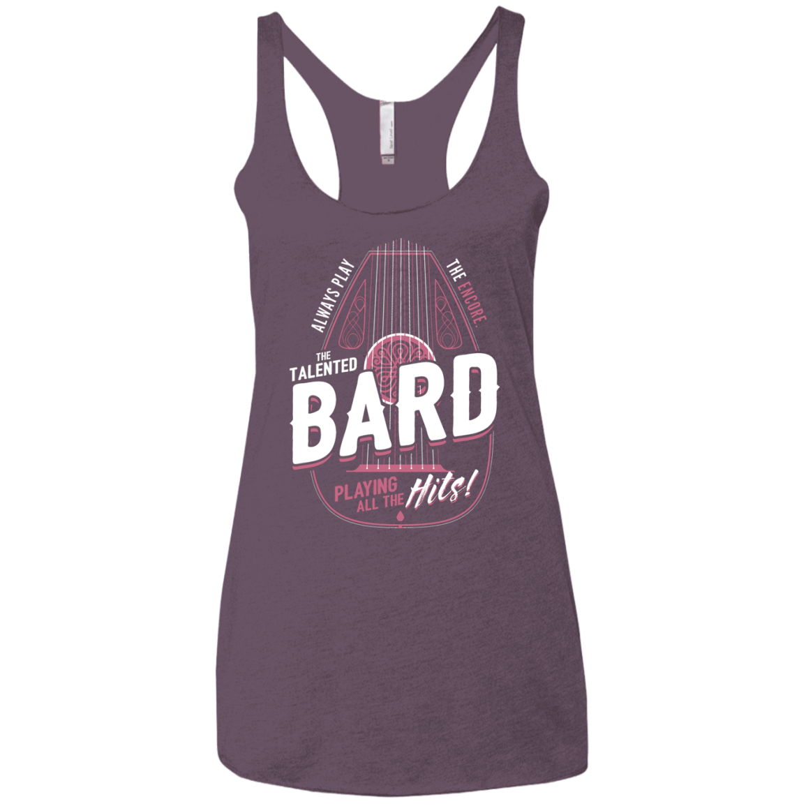 T-Shirts Vintage Purple / X-Small Bard Women's Triblend Racerback Tank
