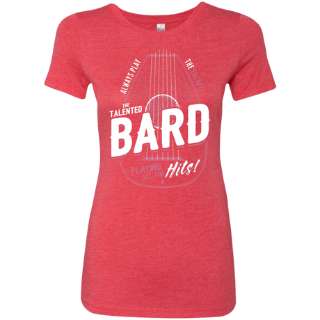 T-Shirts Vintage Red / S Bard Women's Triblend T-Shirt