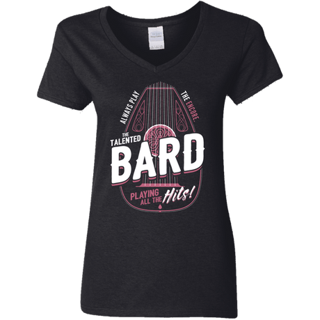 T-Shirts Black / S Bard Women's V-Neck T-Shirt