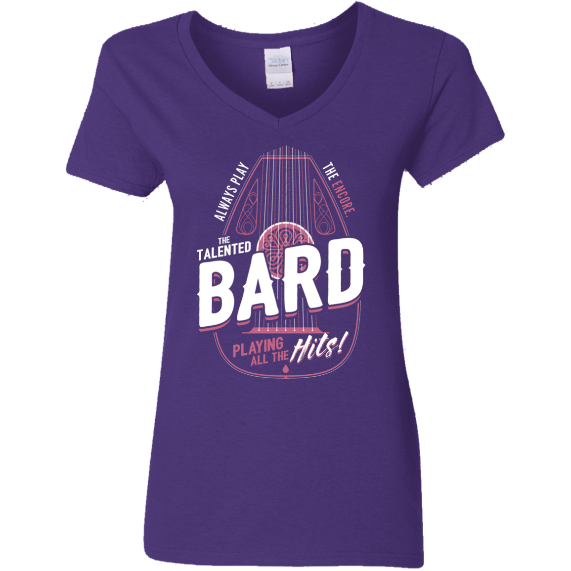 T-Shirts Purple / S Bard Women's V-Neck T-Shirt