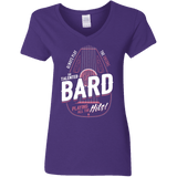 T-Shirts Purple / S Bard Women's V-Neck T-Shirt