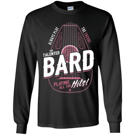 T-Shirts Black / YS Bard Youth Long Sleeve T-Shirt