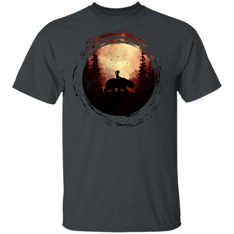 T-Shirts Dark Heather / S Bareback Bear T-Shirt