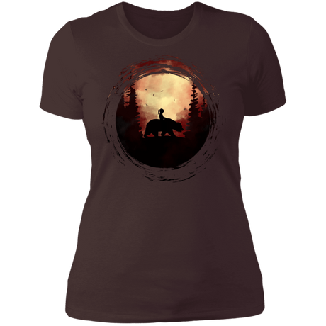 T-Shirts Dark Chocolate / S Bareback Bear Women's Premium T-Shirt