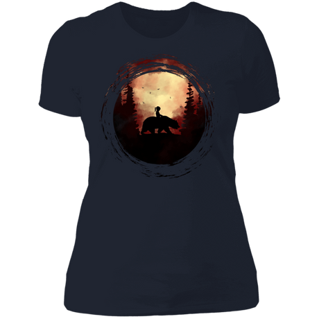 T-Shirts Midnight Navy / S Bareback Bear Women's Premium T-Shirt