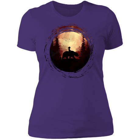 T-Shirts Purple Rush/ / S Bareback Bear Women's Premium T-Shirt