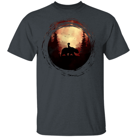 T-Shirts Dark Heather / YXS Bareback Bear Youth T-Shirt