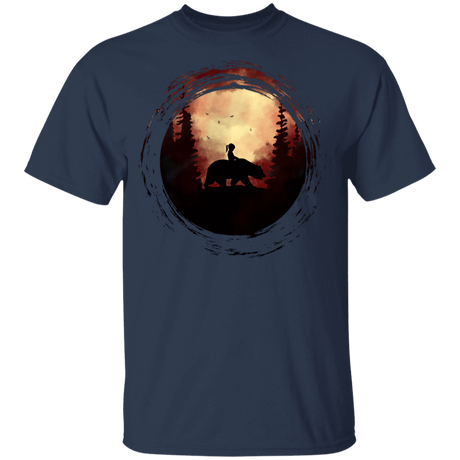 T-Shirts Navy / YXS Bareback Bear Youth T-Shirt