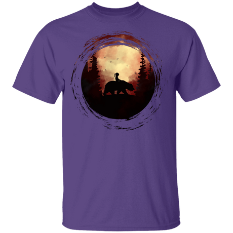 T-Shirts Purple / YXS Bareback Bear Youth T-Shirt