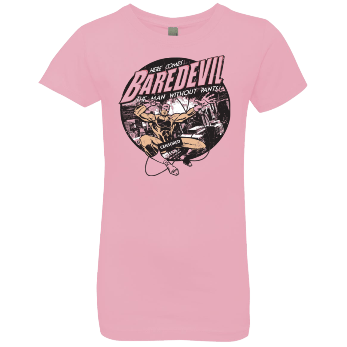 T-Shirts Light Pink / YXS Baredevil Girls Premium T-Shirt