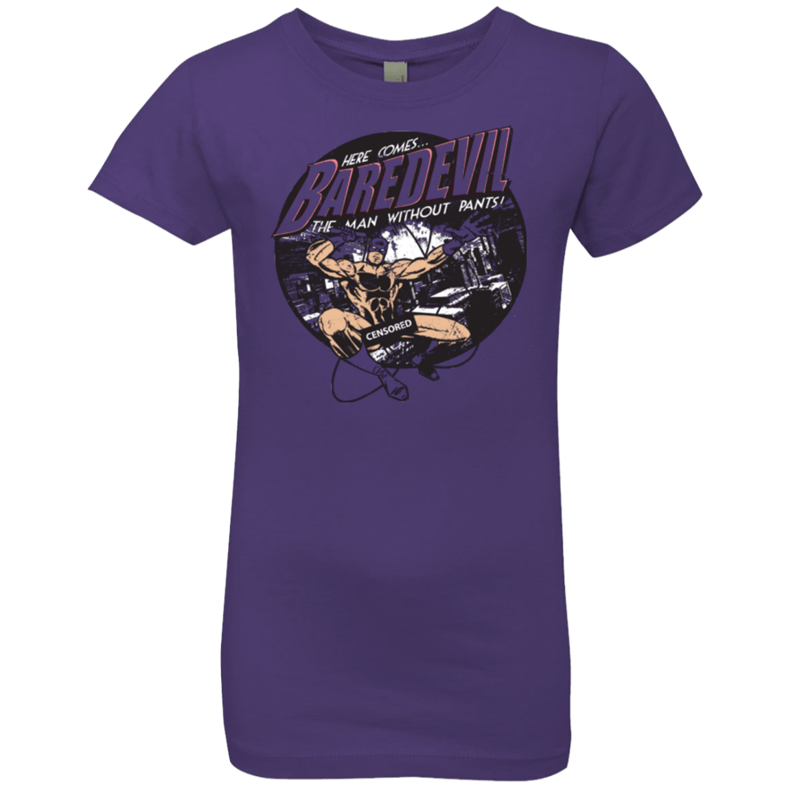 T-Shirts Purple Rush / YXS Baredevil Girls Premium T-Shirt