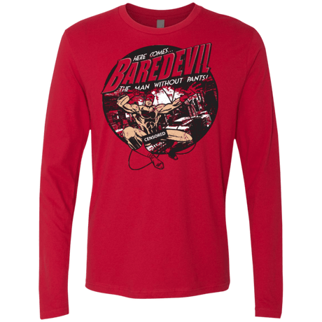 T-Shirts Red / Small Baredevil Men's Premium Long Sleeve