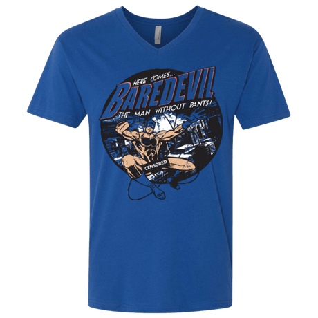 T-Shirts Royal / X-Small Baredevil Men's Premium V-Neck