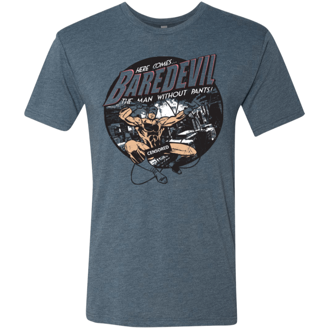 T-Shirts Indigo / Small Baredevil Men's Triblend T-Shirt