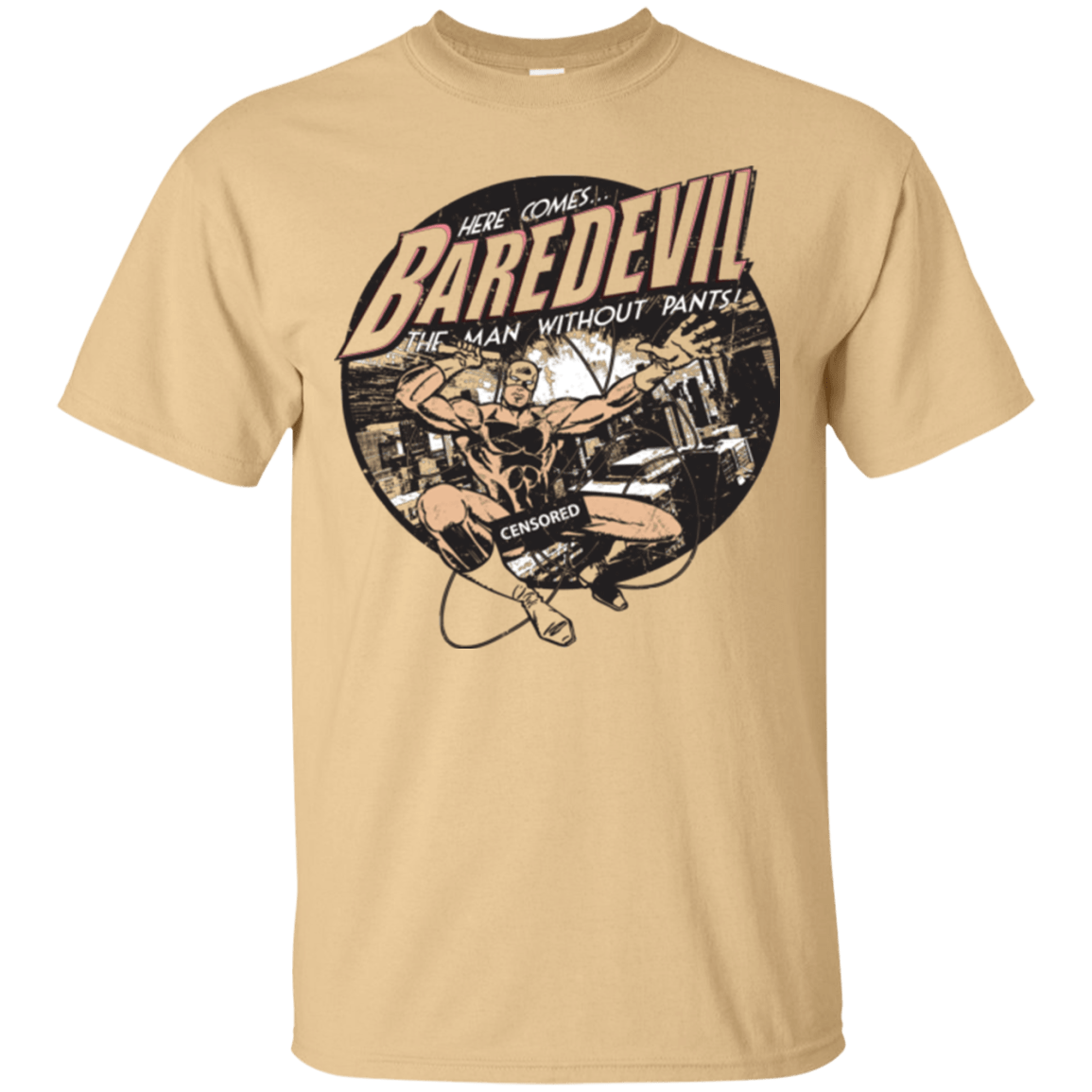 T-Shirts Vegas Gold / Small Baredevil T-Shirt