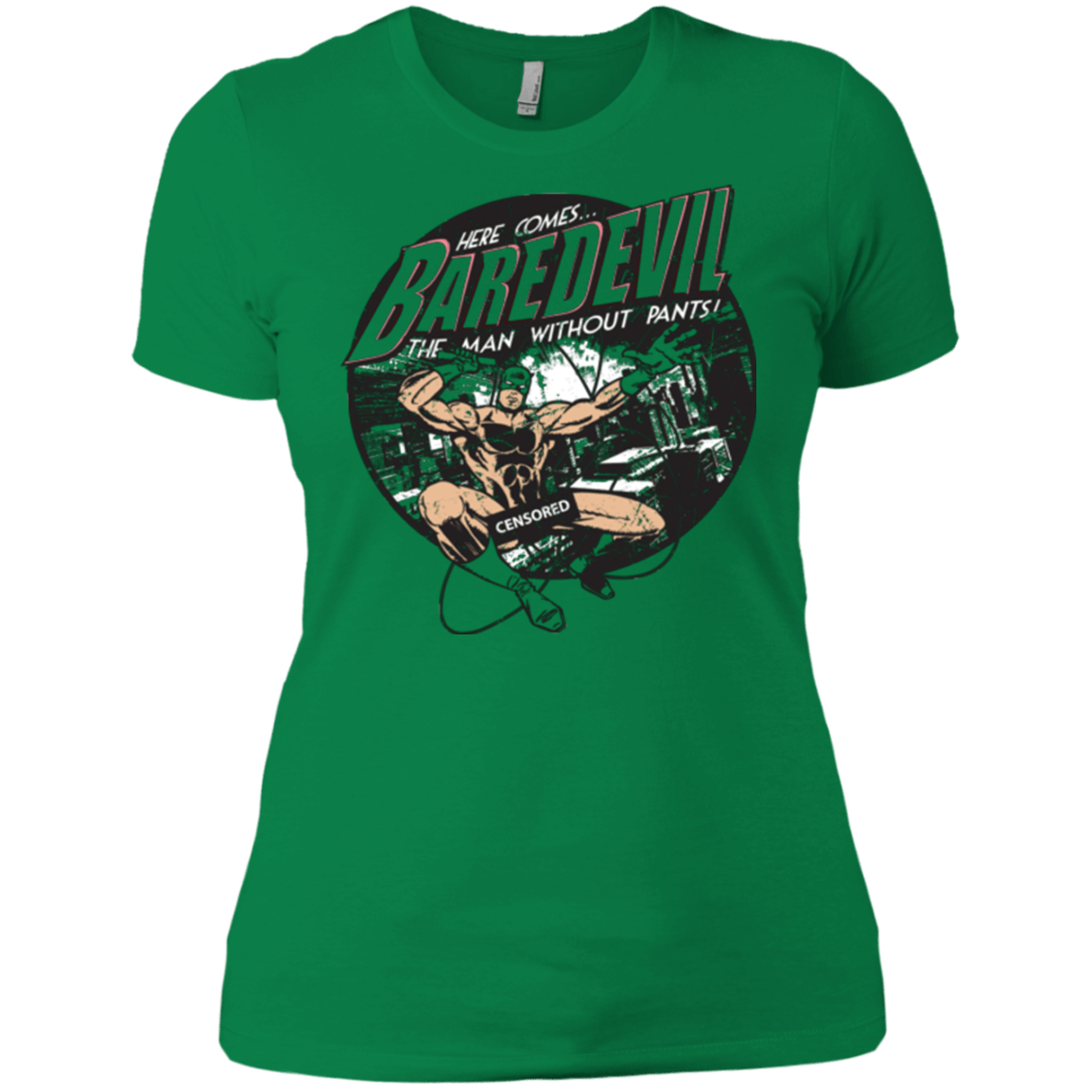 T-Shirts Kelly Green / X-Small Baredevil Women's Premium T-Shirt
