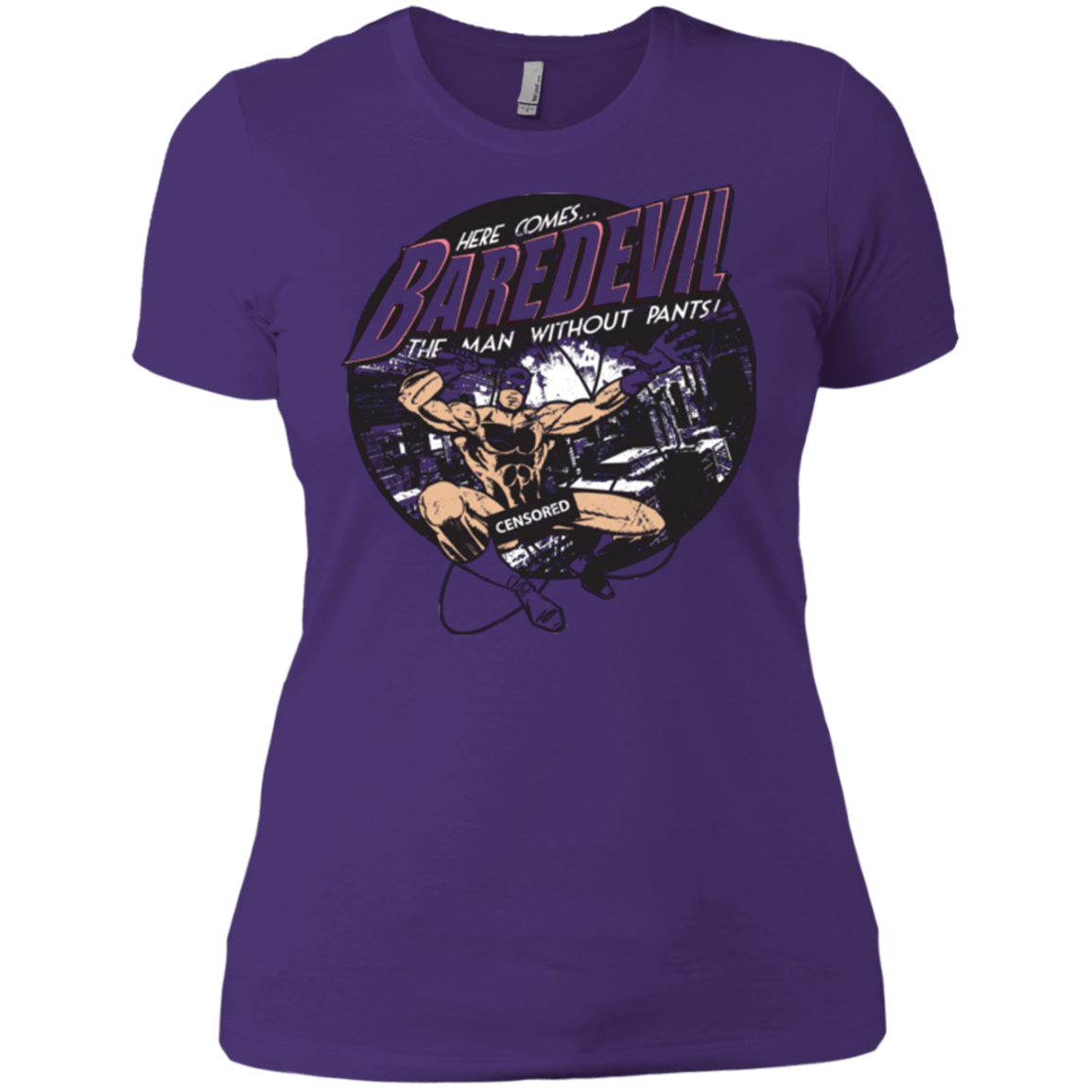 T-Shirts Purple / X-Small Baredevil Women's Premium T-Shirt